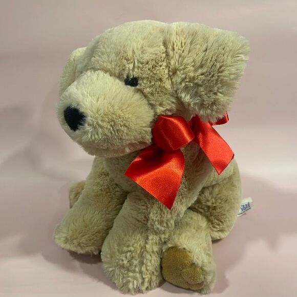 Princess Soft Toys Melissa & Doug Plush Dog Yellow Labrador Lab Puppy 11" Inch - Picture 1 of 9
